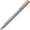 Custom Rose Gold Softy Pen with Stylus - ColorJet