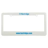 License Plate Frame: 2 Hole with Straight Bottom