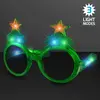 Light Up Christmas Tree Sunglasses