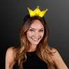 Light Up Yellow Crown Tiara Princess Headband