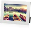 Custom Wood Linear White Photo Frame - Promotional Item