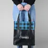 Lumberjack Plaid Laminated Tote Bag