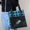 Lumberjack Plaid Laminated Tote Bag