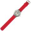 Fashionable Custom Logo Watch with Rubber Strap