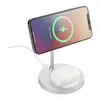 Custom MagClick™ Dual Wireless Charging Stand with Base