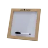 Magnetic Letter White Board with Wood Frame