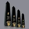 Customized Marble Obelisk Award - High-quality Business Recognition Trophy