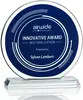 Promotional Custom Crystal Award - Blue Marcelina