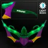 Mardi Gras LED Flashing Mask Shades