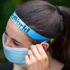 Mask Buddy Pro 1" Dye-Sub Elastic Head Band with Buttons