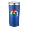 Matte Steel Tumbler with Poly Liner, 20 oz