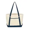 Medium Canvas Tote for Sailing