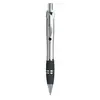 Medium Point Silver Plunger Pen