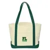 Medium Starboard Cotton Canvas Tote Bag With Tackle Twill Patch