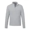 Personalized Men's Eco Knit Quarter Zip Sweater