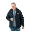 Customizable Men's Valencia 3-in-1 Waterproof Fleece Jacket with Detachable Hood