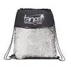 Custom Mermaid Sequin Drawstring Bag