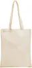 Eco-Friendly Cotton Reusable Tote Bag with Large Handles - Meshki