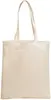 Eco-Friendly Cotton Reusable Tote Bag with Large Handles - Meshki