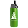 Metalike Flair Bottle (26 oz.) with Ring Straw Lid