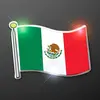 Mexico Flag Flashing Pin Blinkies