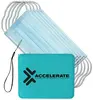 MicroHalt Kit: 5 Disposable Face Masks with Antibacterial Case