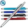 MicroHalt Click Pen with Stylus - Antibacterial Promotional Item