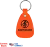 MicroHalt USA Antimicrobial Saddle Key Tag for Bacteria-Free Promotion