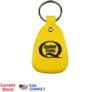 MicroHalt USA Antimicrobial Saddle Key Tag for Bacteria-Free Promotion