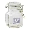 Mini Glass Hinge Top Jar with Sealable Lid