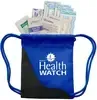 Custom Mini Sling First Aid Kit (6 Bandages, 2 Antiseptic Towelettes, Adhesive Pad, First Aid Cream, Hand Sanitizer)