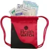 Custom Mini Sling First Aid Kit (6 Bandages, 2 Antiseptic Towelettes, Adhesive Pad, First Aid Cream, Hand Sanitizer)