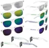 Custom Printed Mirrored Lens Sunglasses