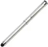 Chrome Trim Metal Pen with Stylus for Custom Imprint