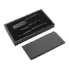 Custom Branded Modena Black Cheese & Serving Set