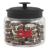 Modern Glass Cookie Jars with Secure Lid