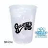 12oz Color Change Promotional Mood Cups with Rainbow Confetti that are BPA Free and Durable - PPI