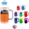 Color Changing Custom Branded Thumb-grip Beer Stein 14oz