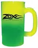 Color Changing Custom Branded Thumb-grip Beer Stein 14oz