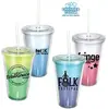 16 oz. Insulated Acrylic Tumbler with Free Multi-Color Imprint and BPA Free Sticker