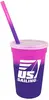 Mood 17 oz. Stadium Cup/Straw/Lid Set