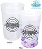 22 oz. Mood Color Changing Plastic Confetti Party Cup with Optional Lid - PPI Promotional Products