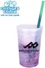 Rainbow Color-Changing 22oz. Confetti Cup with Straw & Lid - Custom Branding Available