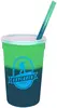 Color-Changing 22oz Stadium Cup Set with Straw and Lid for Promotions