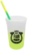 Color-Changing 22oz Stadium Cup Set with Straw and Lid for Promotions