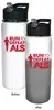 Color-Changing Stainless Steel, Flip-Straw Water Bottle for Promotions