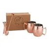 Custom Moscow Mule Mug Gift Set (4 Piece)