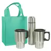 Mug Gift Set with Non-woven Gift Tote Bag