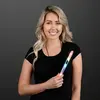 Multicolor Flashing LED Wand with Lanyard