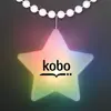 Multicolor LED Glow Star Clip-On Light Badge with White Beads